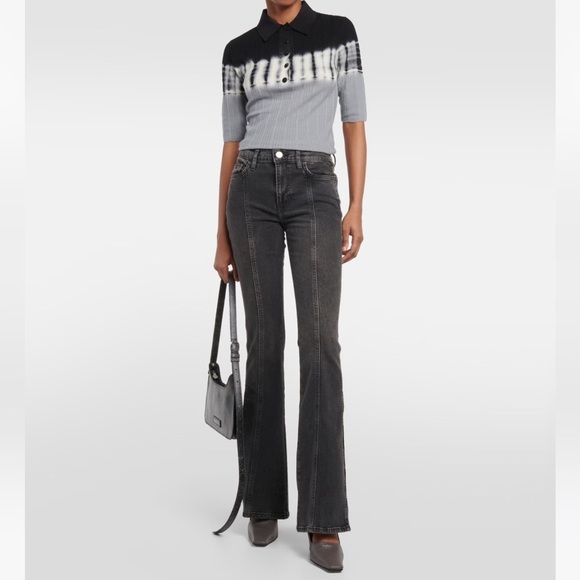 NWT Frame Le High Flare High Rise Jeans - Picture 1 of 5